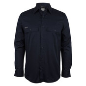 Mens Long Sleeve Stretch Work Shirt