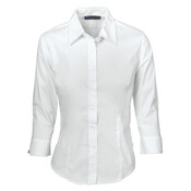 Womens Polyester Cotton Shirt 3/4 Sleeve