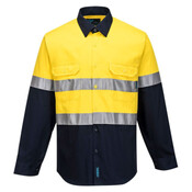 Hobart Hi-Vis Contrast Shirt Long Sleeve
