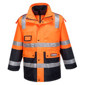 Huski Venture Hi-Vis 4-in-1 Contrast Jacket
