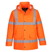 Mens Hi Vis Winter Traffic Jacket