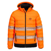 Hi Vis Ultrasonic Heated Tunnel Jacket