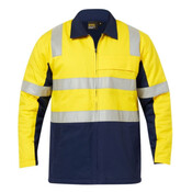 Mens Hi Vis Cotton Reflective Jacket