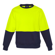 Unisex Hi Vis Crew Sweatshirt