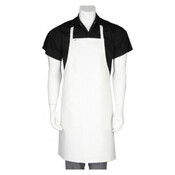 White, Black and  Navy Short PVC Bib Apron