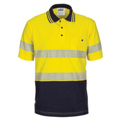 Segment Taped Cotton Jersey Polo