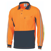 Hi Vis Cool Breathe Stripe Polo