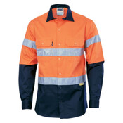 Two Tone Drill Shirt with 3M 8910 R/Tape