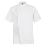 Unisex Tunic Hidden Studs Short Sleeve