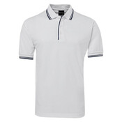 Mens Contrast Polo
