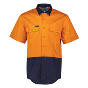 Mens Hi Vis Short Sleeve Shirt