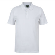 Mens C Of C Cotton Short Sleeve Stretch Polo