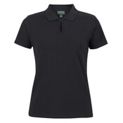 Womens C Of C Cotton Short Sleeve Stretch Polo