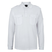 Mens Long Sleeve 250 Epaulette Polo