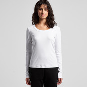 Womens Organic Rib Long Sleeve 