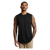 Mens Staple Curve Tank