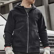Unisex Zip Front Multi-Pocket Hoodie