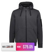 Unisex Zip Front Multi-Pocket Hoodie