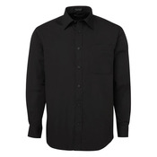 Mens Long Sleeve Poplin Shirt