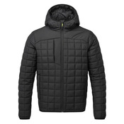 Square Baffle Jacket Black