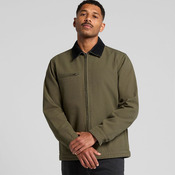 Mens Canvas Cord Collar Jacket