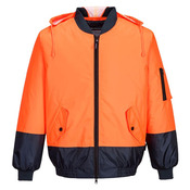 Hi Vis Contrast Class D Bomber Jacket