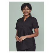 Womens Rose Tunic Scrub Top