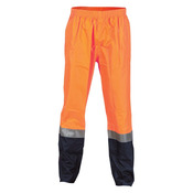 Hi Vis Two Tone Light Weight Rain Pants with CSR R/Tape