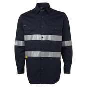 Mens Hi Vis Long Sleeve (D+N) 190G Shirt