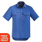 Mens Outdoor Short Sleeve Shirt