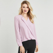 Lily Womens Hi Lo Blouse