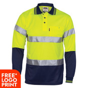 Hi Vis Cool Breathe Polo Shirt With CSR Tape
