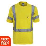 Hi Vis Cotton Taped Tee