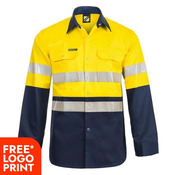 Mens Long Sleeve Shirt With Tape