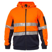 Mens Peak Hi Vis Two Tone Hoodie With Csr Tape
