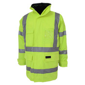 HiVis "6 in 1" Breathable Rain Jacket Biomotion