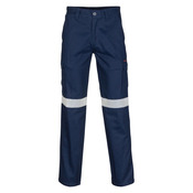 Middle Weight Cotton Double Angled Cargo Pants With CRS Reflective Tape