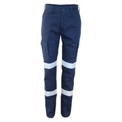 Womens Double Hoops Taped Cargo Pants.