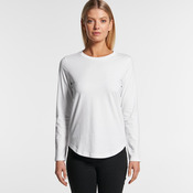 Womens Curve Long Sleeve Tee